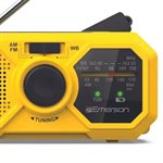 Emerson - ER-7050 Emergency AM/FM Radio with Weather Band and Power Bank