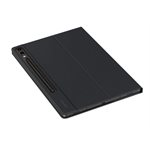 Samsung - Keyboard Book Cover Case for Galaxy Tab S9+/S9FE+ - Black