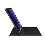 Samsung - Keyboard Book Cover Case for Galaxy Tab S9 Ultra - Black