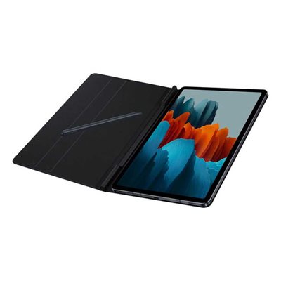 Coque extérieure pour Galaxy Tab S9 FE+, noir