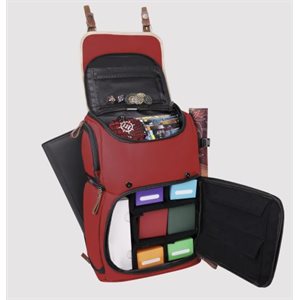 Accessory Power - Enhance - Sac à dos avec boîte de rangement pour cartes à collectionner édition Designer - Rouge