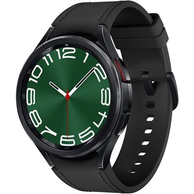 Samsung - Galaxy Watch6 Classic (GPS) 47 mm avec moniteur de fréquence cardiaque - Noir