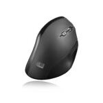 Adesso French Canadian Wireless Ergo Keyboard and Virtical Laser Mouse Combo