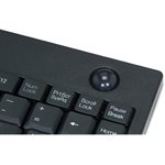 Adesso Mini clavier sans-fil avec trackball (RF 2,4 GHz)