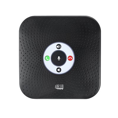 Adesso 360° Conference Call Bluetooth/Wired Speaker with Microphone and USB 3.0 Hubs