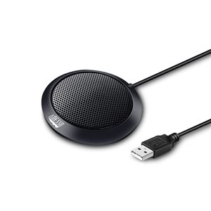 Adesso Xtream M3 360° Omnidirectional USB Table Top Conference Meeting Microphone