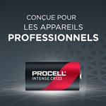 Procell - Pile lithium High Power Procell Intense CR123, 3 V (Ens. de 12)