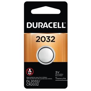 DURACELL CR2032 Lithium Battery PACK OF 1