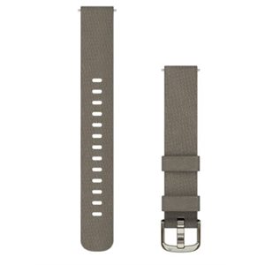 Garmin Lily 2 Bands (14 mm), Coconut Silicone with Cream Gold Hardware