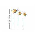 Sluban Construction blocs FLOWERS ORANGE STRELITZIA (BIRD OF PARADISE)