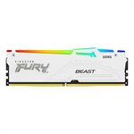 Kingston 32GB 6800MT/s DDR5 CL34 DIMM (Kit of 2) FURY Beast White RGB EXPO