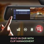 myGEKOgear Oribit D400 11.8" Rearview Mirror 4K Dash Camera and Back Up Camera