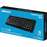 Adesso Multi OS 2X Large Print Mechanical Mini keyboard (USB)