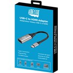 Adesso USB C To HDMI Adapter at 4K/60Hz