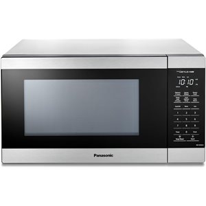 Panasonic NNSU65LS Mid-Size 1.3 cft. Genius Microwave Oven, Stainless Steel