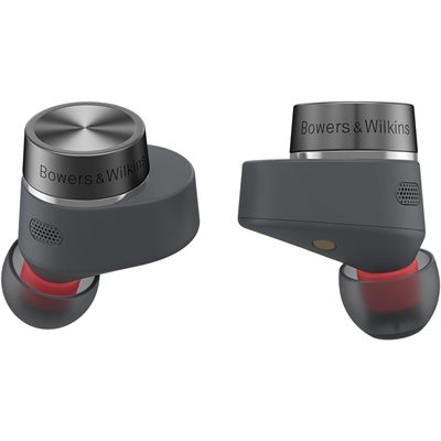 Bowers & Wilkins Pi5 S2 TW Earbuds  Active Noise Cancellation, Qualcomm aptX Technology  Storm Grey