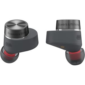 Bowers & Wilkins Pi5 S2 TW Earbuds  Active Noise Cancellation, Qualcomm aptX Technology  Storm Grey