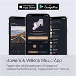 Bowers & Wilkins Pi5 S2 TW Earbuds  Active Noise Cancellation, Qualcomm aptX Technology  Cloud Grey
