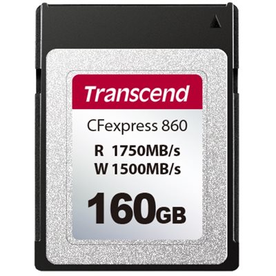 Transcend 160GB, CFExpress Card Gen3x2, SLC mode