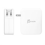 j5Create JUP43130 130W GaN USB-C 4-Port Charger