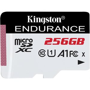 Kingston 256GB microSDXC Endurance 95R/45W C10 A1 UHS-I Canada Retail