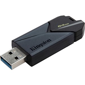 Kingston 64GB Portable USB 3.2 Gen 1 DataTraveler Exodia Onyx