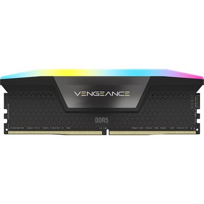 CORSAIR VENGEANCE RGB DDR5 16GB (1 x 16GB) DDR5 5600 CL40-40-40-77 1.25V Intel XMP & AMD Expo - Grey