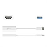 J5CREATE JUA254 USB to HDMI Multi-Monitor Adapter