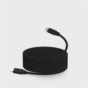 Caseco Magnetic 2M (6FT) USB-C to USB-C Cable Black