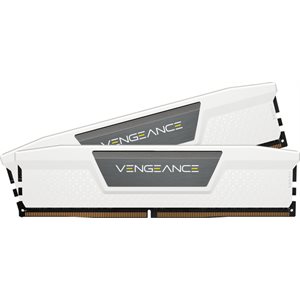 CORSAIR VENGEANCE DDR5 32GB (2 x 16GB) DDR5 6000 CL30-36-36-76 1.40V Intel XMP & AMD EXPO - White