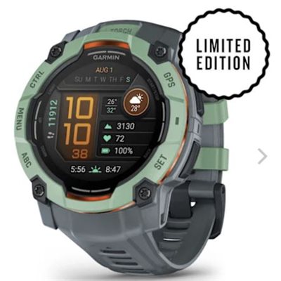 Garmin Instinct 3 – 50 mm, AMOLED Neotropic with Twilight Band