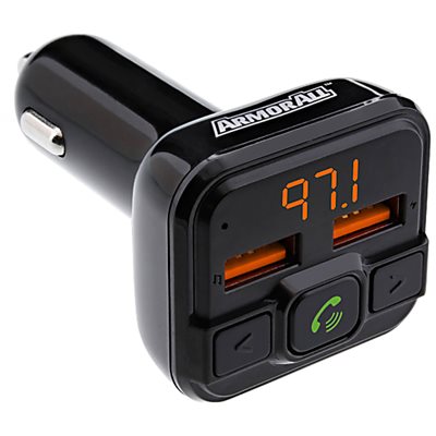 ARMORALL - Bluetooth FM Transmitter 2 USB-A Ports