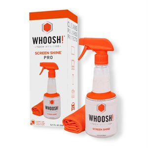 Whoosh! Pulvérisateur nettoyant multi-usages rechargeable Screen Shine - 500 ml