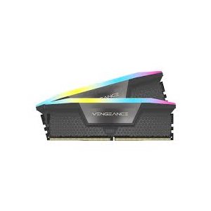 CORSAIR VENGEANCE RGB DDR5 32GB (2 x 16GB) DDR5 6400 CL30-40-40-104 1.40V AMD EXPO - GREY