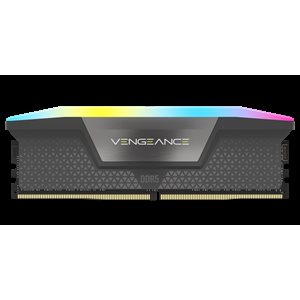 CORSAIR VENGEANCE RGB DDR5 32GB (1 x 32GB) DDR5 6000 CL38-44-44-96 1.35V Intel XMP & AMD EXPO - GREY