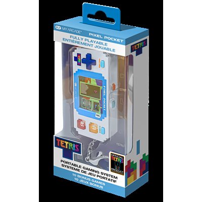 My Arcade PIXEL POCKET TETRIS MINI PORTABLE GAMING SYSTEM