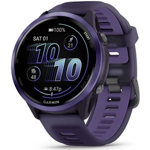 Garmin Forerunner 570 - 47mm Indigo Aluminum with Translucent Imperial Purple/Indigo Band