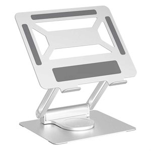 IntekView Steel Laptop Holder with USB-C port