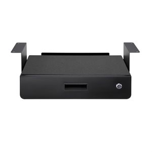 IntekView Under-Desk Storage Drawer with Shelf and Locking Mechanism