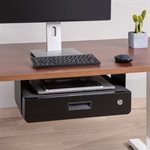 IntekView Under-Desk Storage Drawer with Shelf and Locking Mechanism