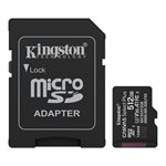 Kingston 512GB microSDXC Canvas Select Plus Gen3 100MB/s A1 Card + Adapter