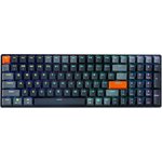 Adesso Wired/Wireless/Bluetooth Multi-OS Illuminated Mechanical QMK VIA Compact Keyboard With CoPilo