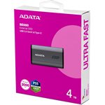 ADATA SE880 4TB - Up to 2000 MB/s- SuperSpeed USB 3.2 Gen 2x2 USB-C External Portable SSD Titanium