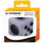 XTREME - Présentoir de Fidget Cube - 24 mcx - mix de 4 couleurs: rouge,  bleu, noir et jaune.