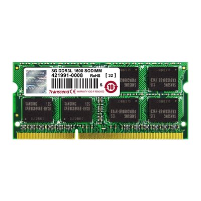 Transcend 8GB DDR3L 1600 SODIMM 1.35V